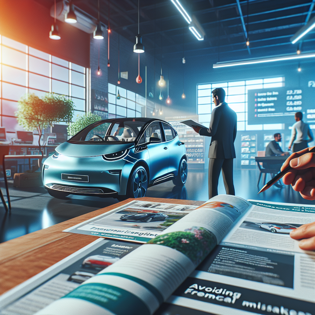 Como Evitar Erros Financeiros ao Comprar seu Primeiro Veículo Elétrico