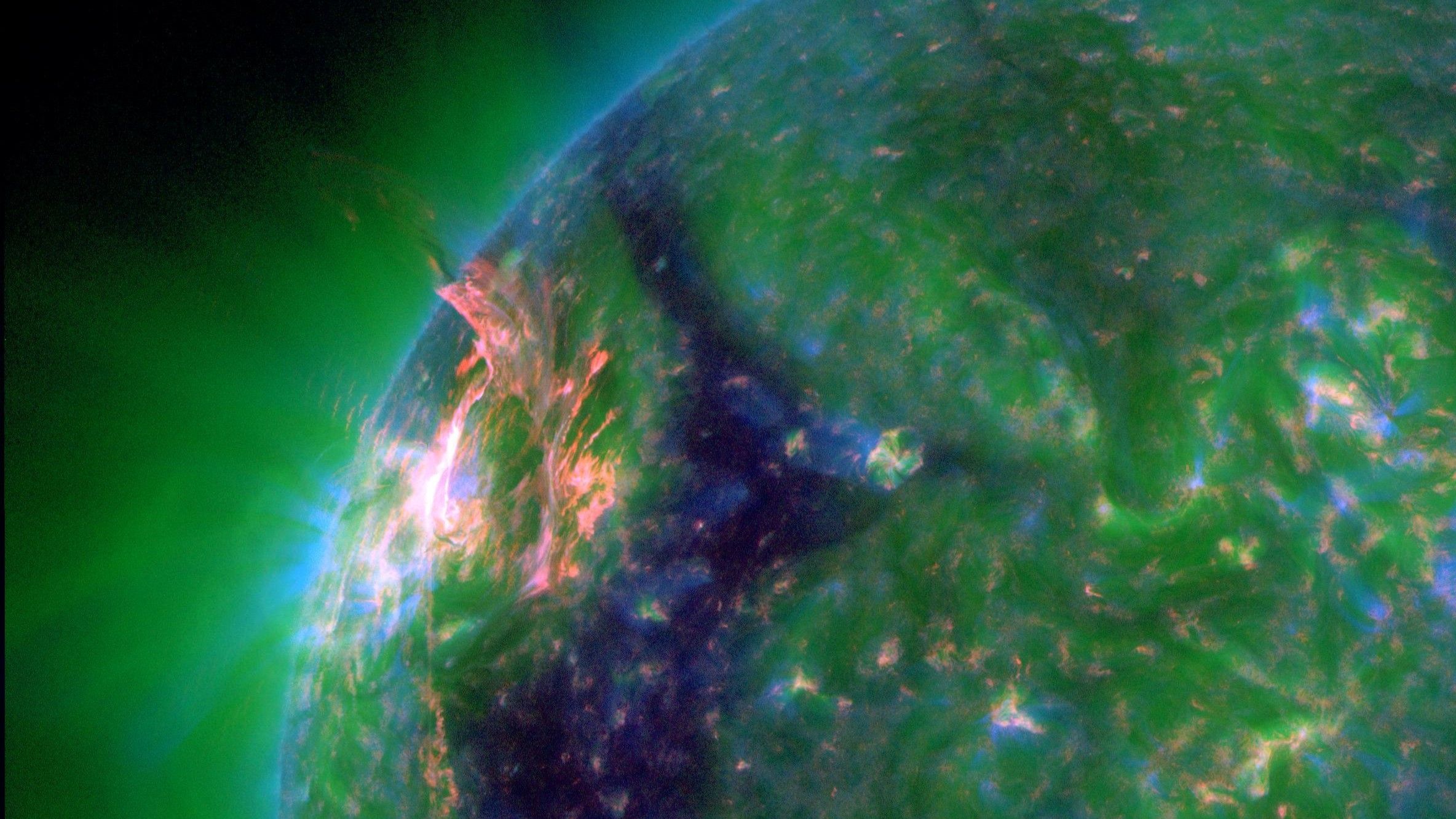 Eruções Solares e as Luzes do Norte: A Conexão do Sol com a Terra