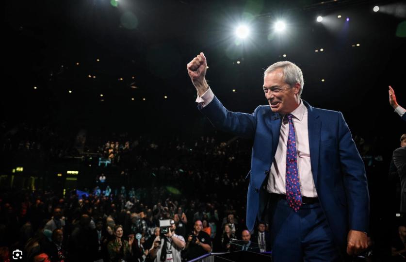 Investigação no Parlamento do Reino Unido sobre doação de $6,8 milhões de bilionário cripto a Nigel Farage
