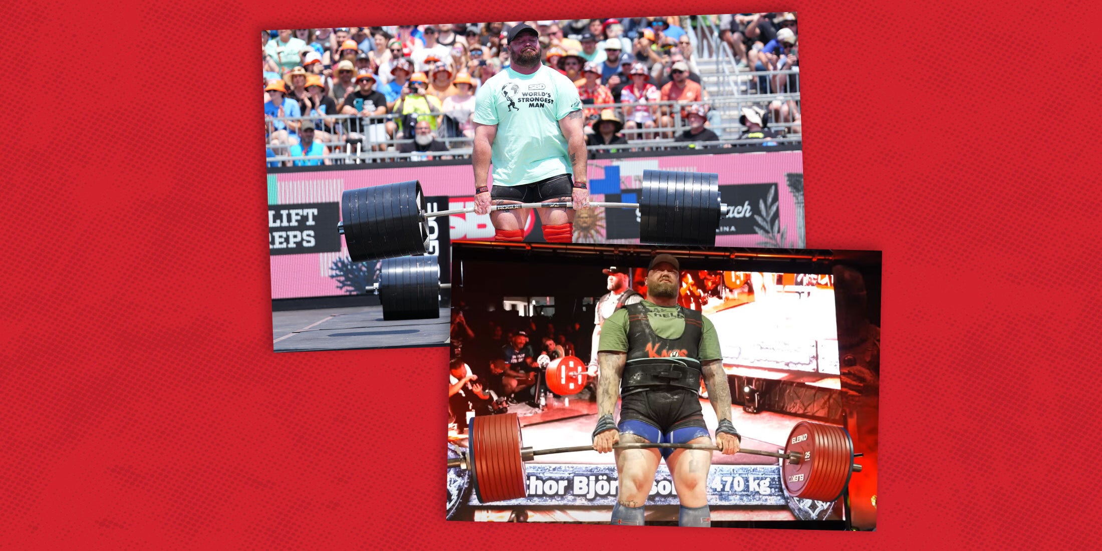 O Grande Confronto: Hafthor Björnsson vs. Mitchell Hooper no Deadlift Showdown