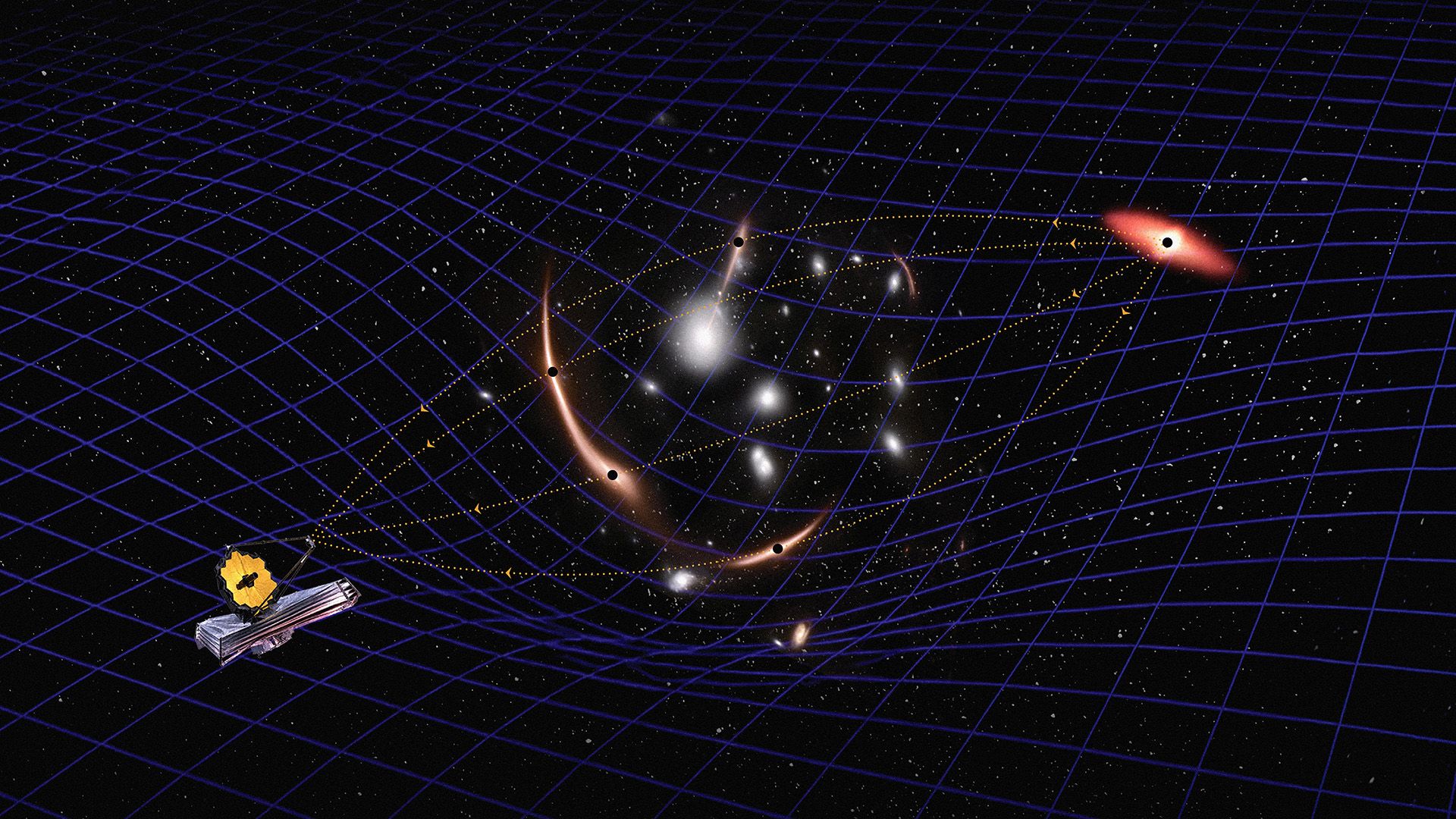 James Webb Telescope Detects Most Distant Dormant Black Hole, Invisible in All Wavelengths and Pesando Tanto Quanto 6 Bilhões de Sóis