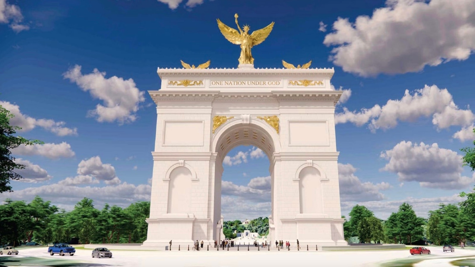 Comissão de Planejamento do Capital Nacional Enfrenta Debates Acirrados Sobre o Arco Triunfal de Trump