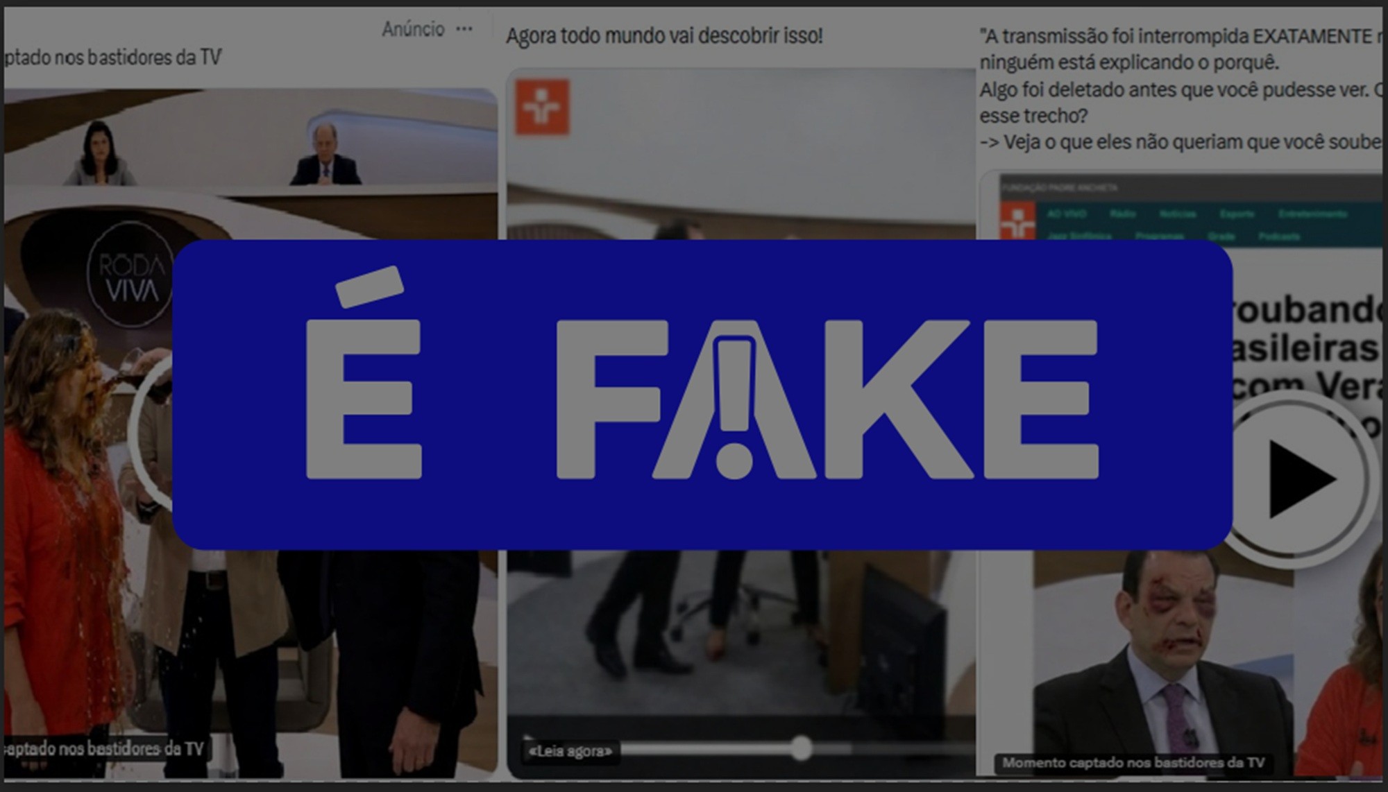 Desvendando o #FAKE: A Falsa Briga entre Vera Magalhães e o CEO do BTG no Roda Viva