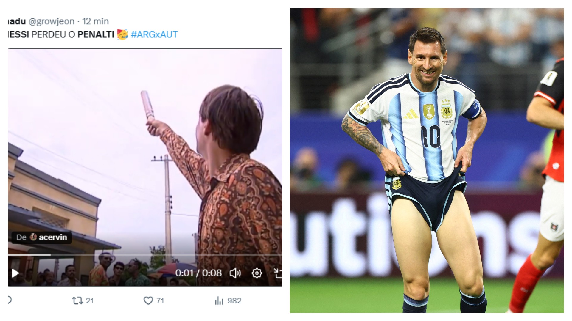 Reações da Internet ao Pênalti Perdido de Messi na Copa do Mundo