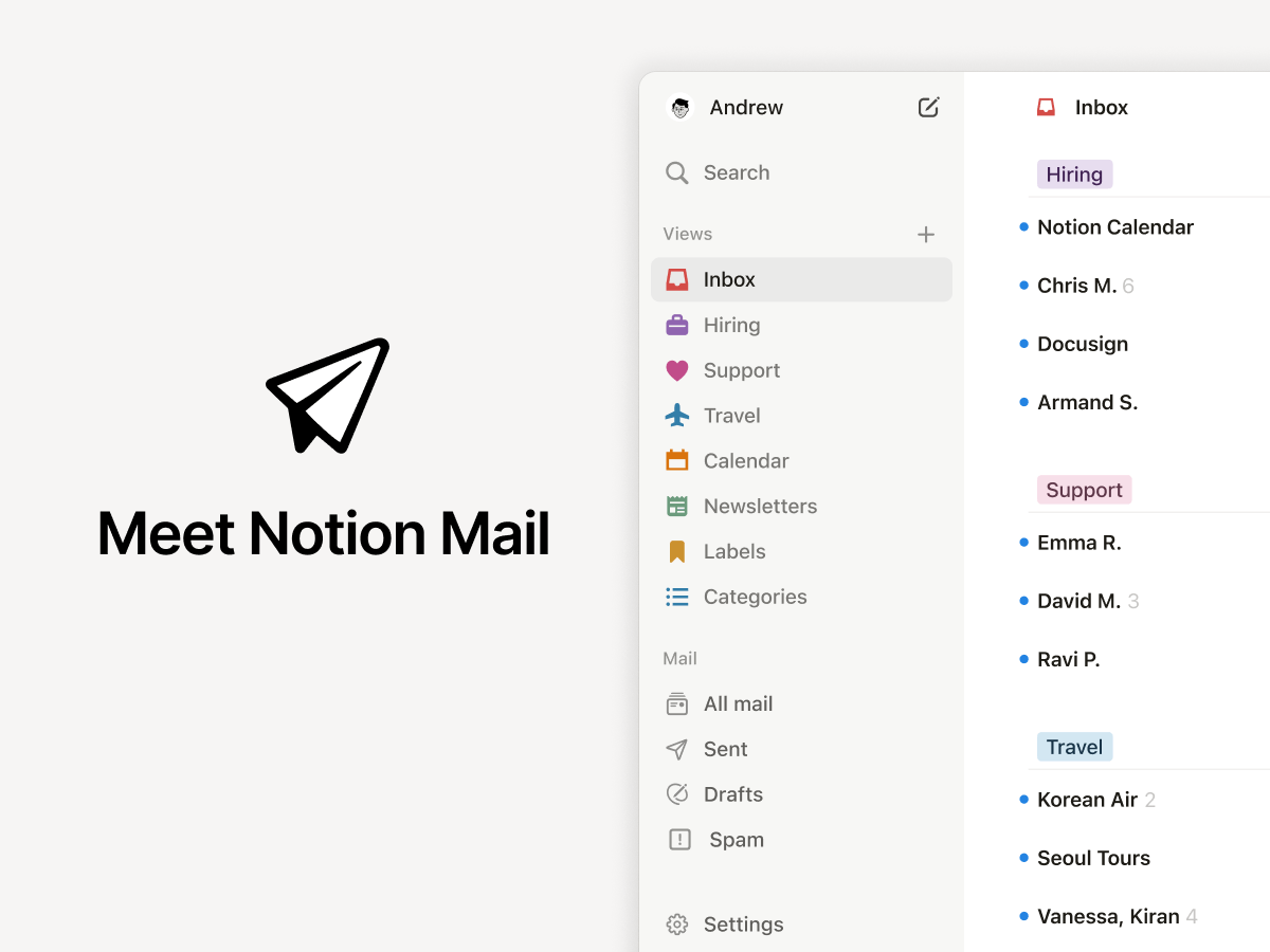 Notion Mail Encerra Atividades em Meio a Mudanças no Mercado