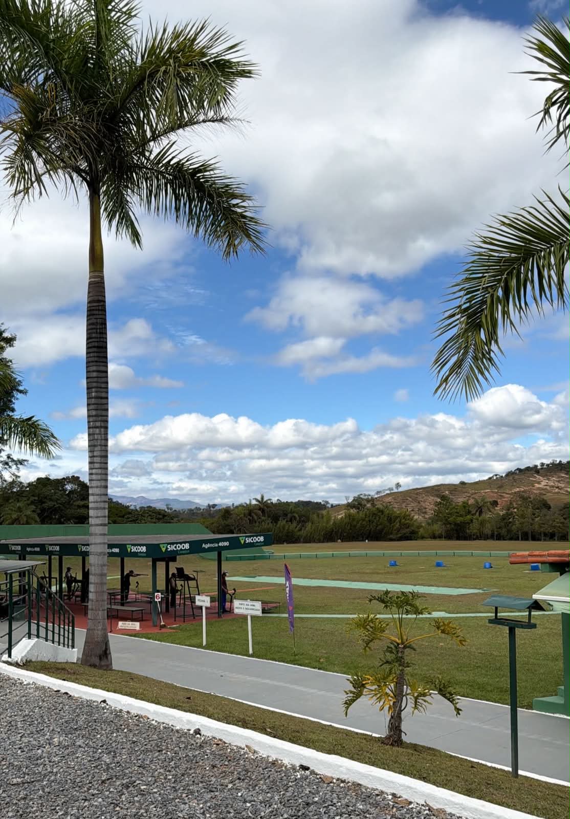 O Campeonato Brasileiro de Tiro ao Prato Olímpico em Santa Luzia