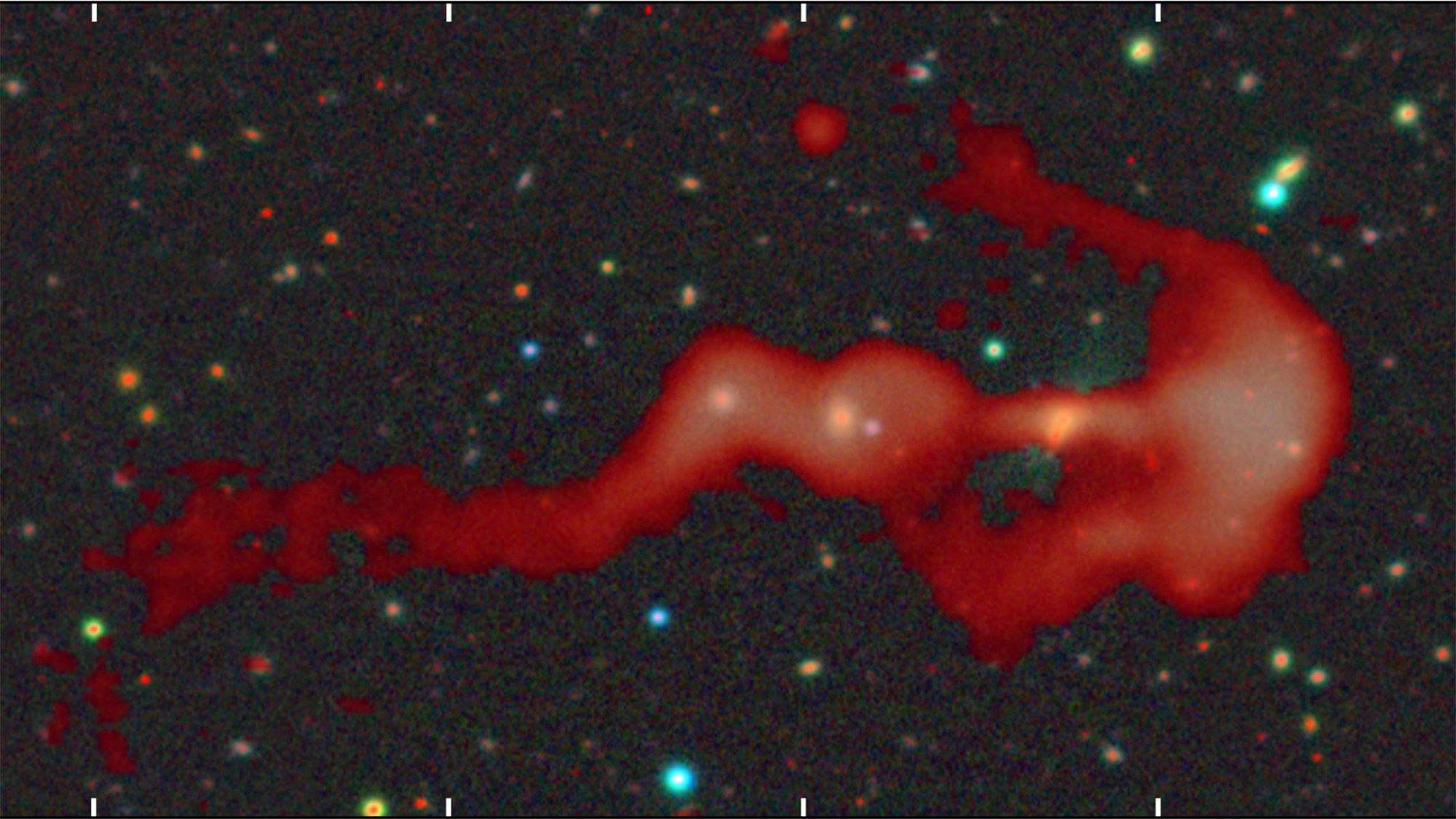 Bullseye! A Galactic Discovery: The Unique Bow and Arrow Shape of RAD-BAARG