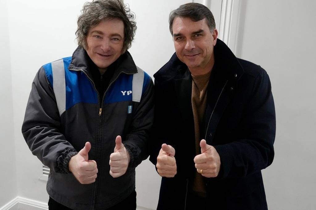 Flávio Bolsonaro e Javier Milei: Encontro em Buenos Aires e os Rumos da América Latina