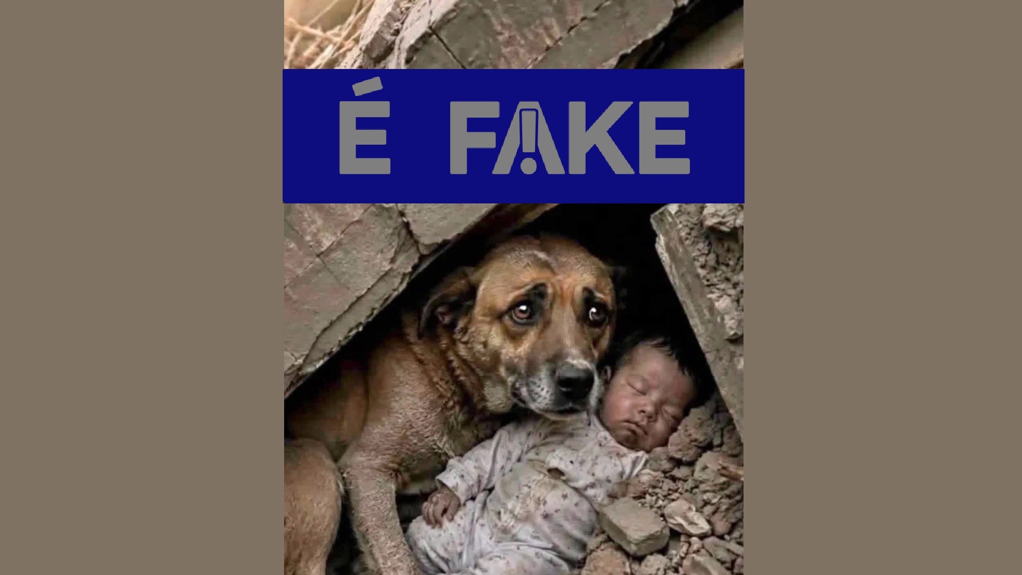 A Viralização de Imagens Falsas: O Caso do Cachorro e do Bebê na Venezuela
