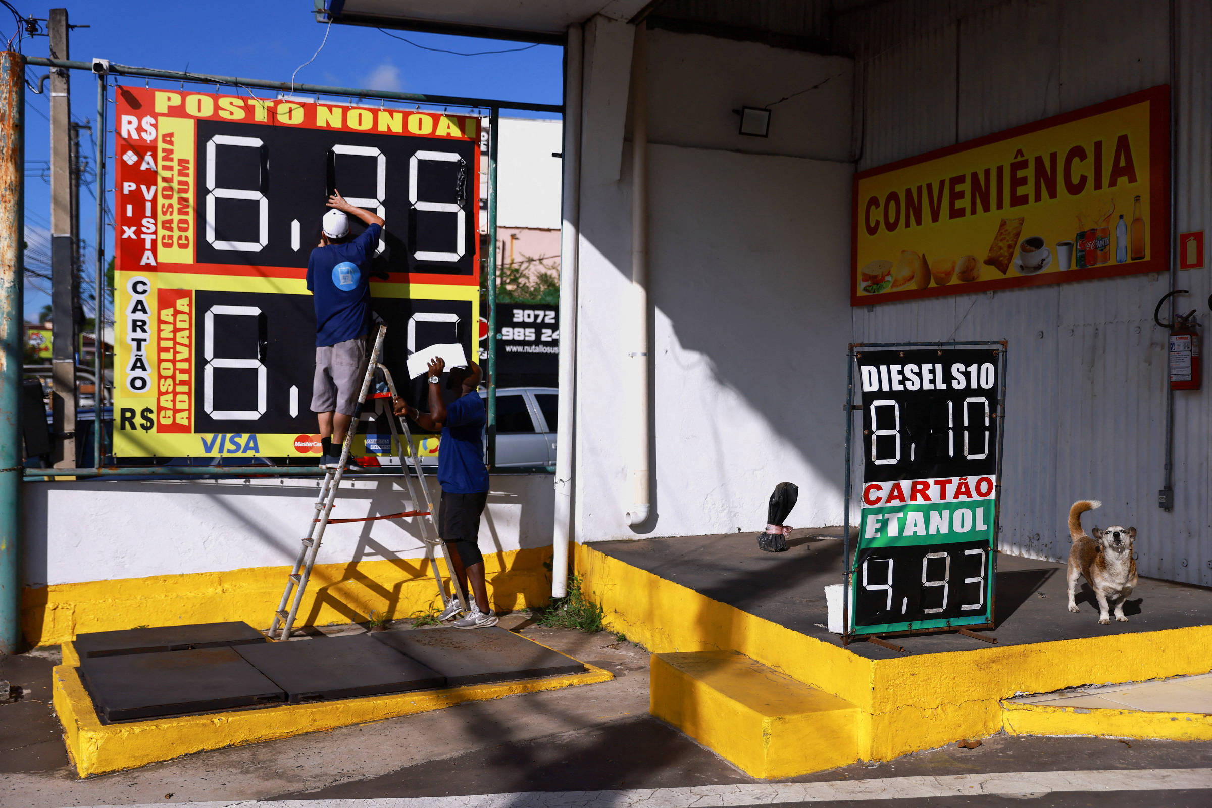 Governo adia retirada do subsídio da gasolina devido à instabilidade no Oriente Médio