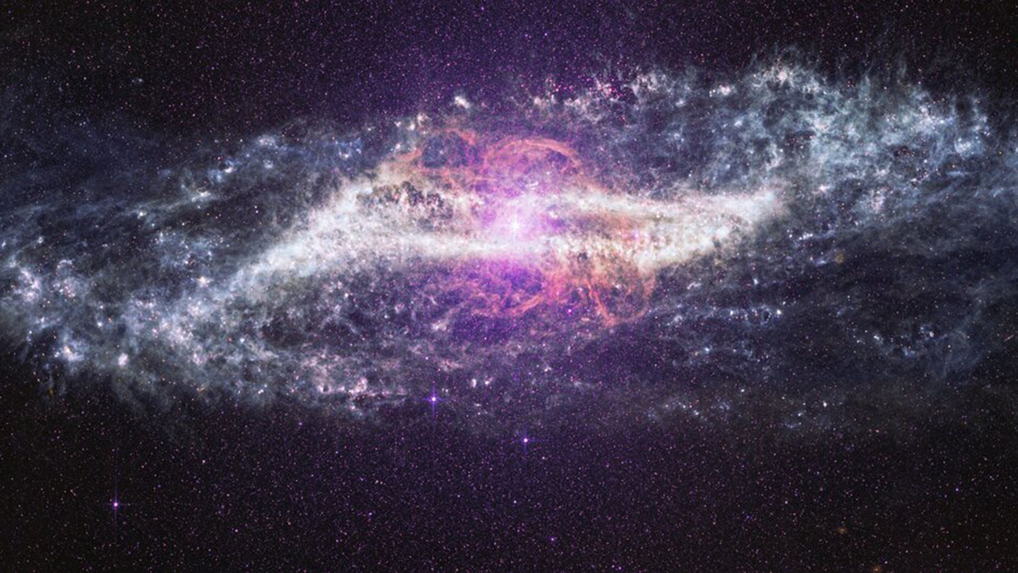 O Telescópio James Webb Revela As Cicatrizes da Galáxia Centaurus A