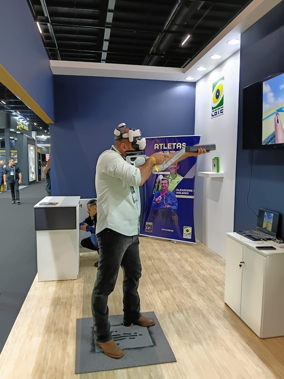 Estande da CBTE é Destaque na Shot Fair Brasil 2026
