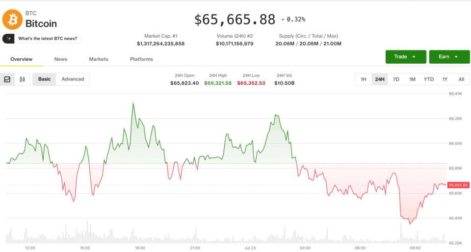 O Mercado de Criptomoedas Faz uma Pausa: Bitcoin em Ponto de Estabilização Durante o Rali de Julho