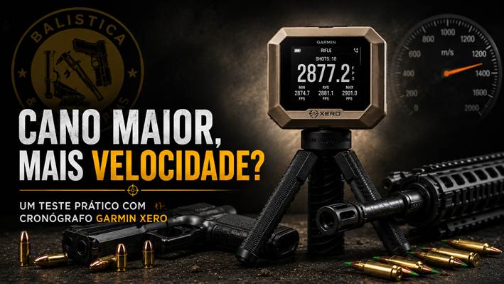A Influência do Comprimento do Cano na Velocidade do Projétil: Um Estudo Futurista