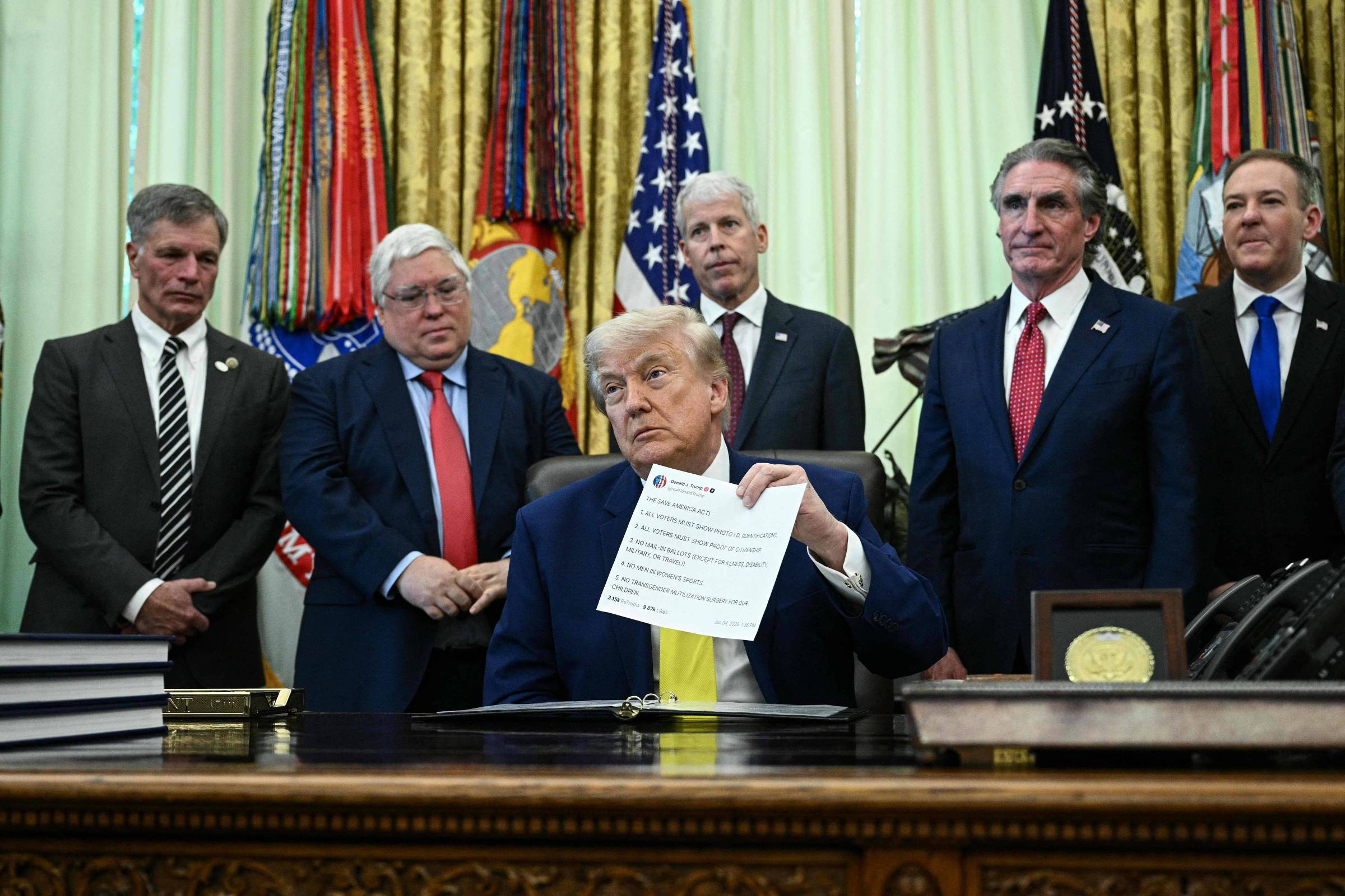 Senadores Pedem Investigação Sobre Venda de Acesso Antecipado a Posts de Trump no Truth Social